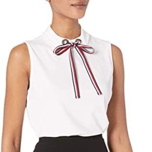 Tommy Hilfiger Sleeveless Top Tie Detail Size L